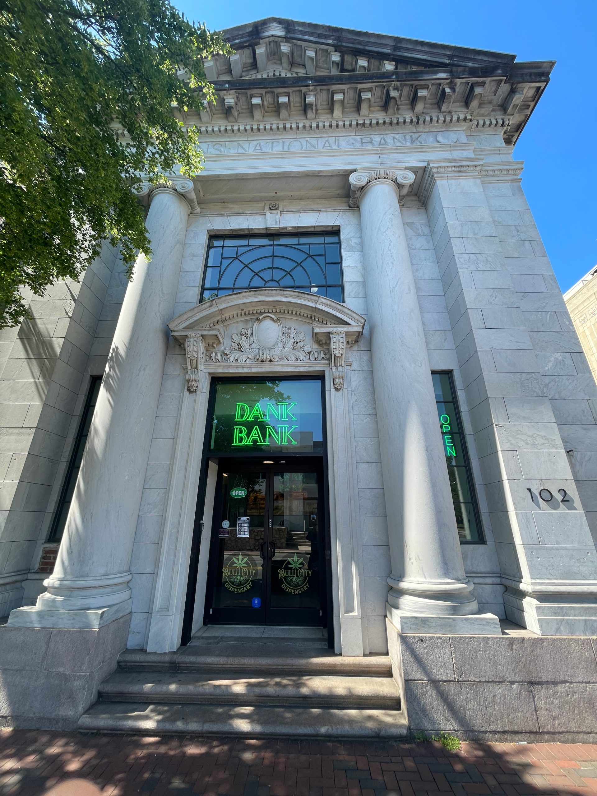 Come see the "Dank Bank" in Durham - Bull City Dispensary
